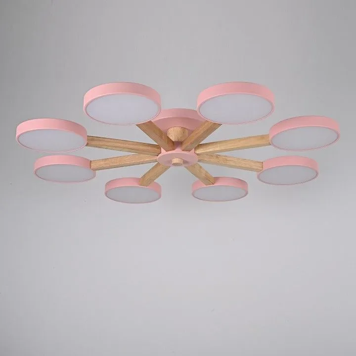 Люстра на штанге Imperiumloft TURNA Pink TURNA01