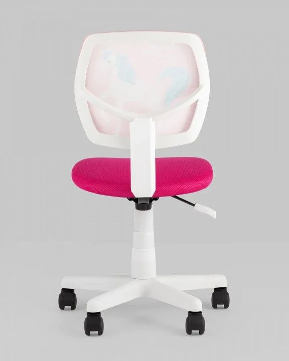 Стул компьютерный Stool Group Лоло 5256D-W Unicorn, УТ000039088 Стул компьютерный Stool Group Лоло 5256D-W Unicorn, УТ000039088