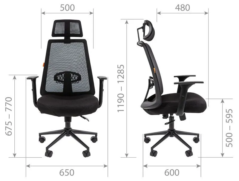 Кресло 535Black