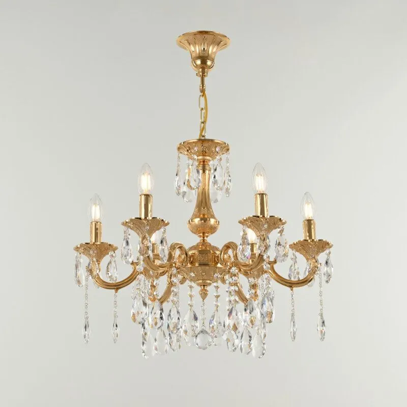 Подвесная люстра Bohemia Ivele Crystal AL77 AL77101/6/175 A G