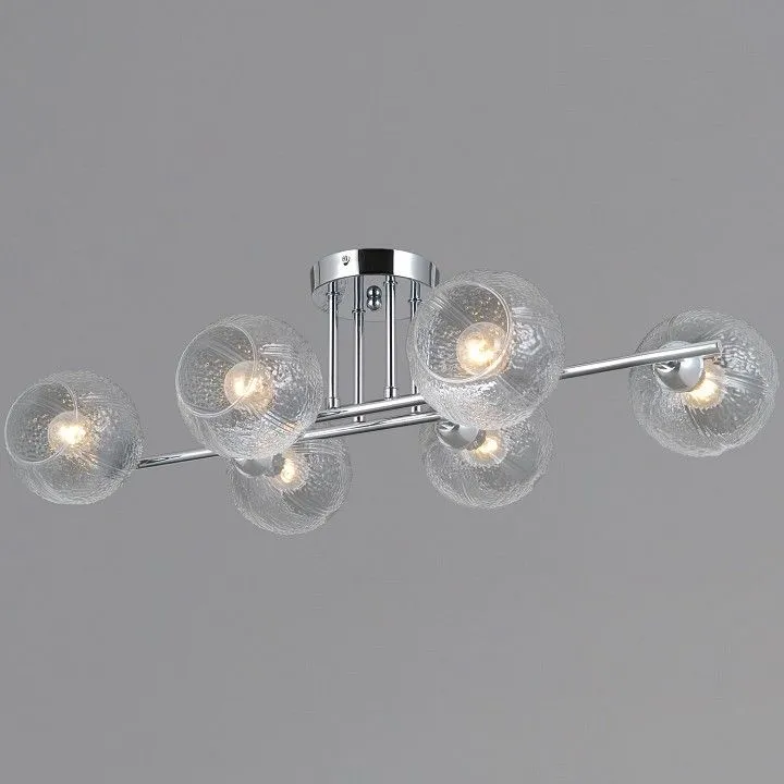 Потолочная люстра ILLUMICO ARIES IL0701-6CSQ-24 CR ARIES