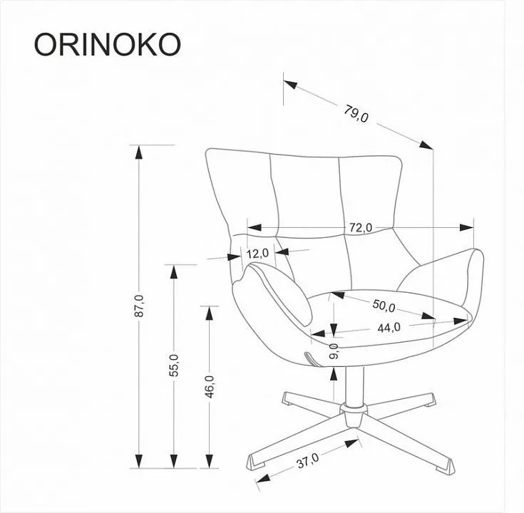 Кресло Orinoko