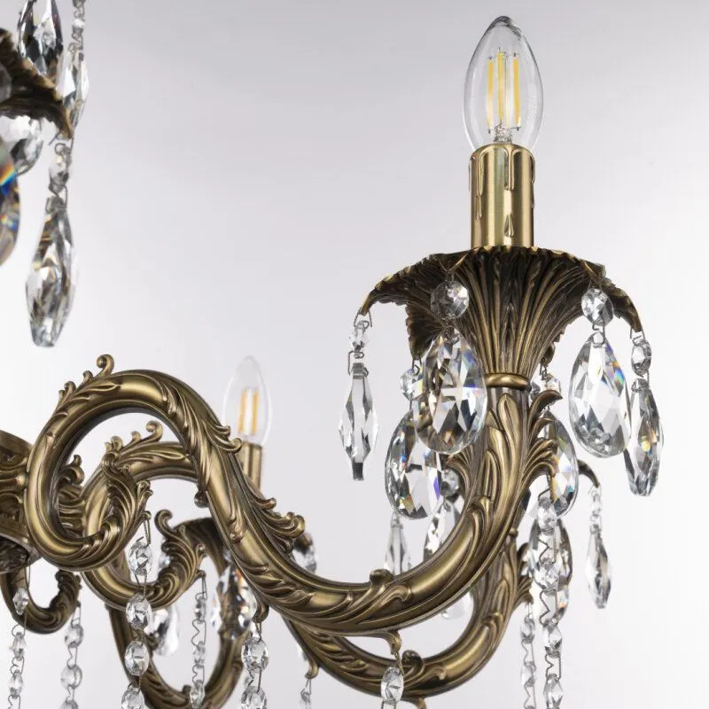 Подвесная люстра Bohemia Ivele Crystal AL7901 AL79101/8/250 A FP