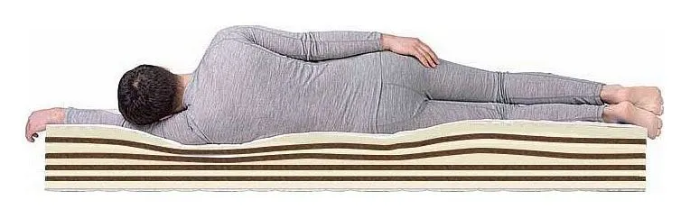 Матрас полутораспальный Mix Massage 2000x1200