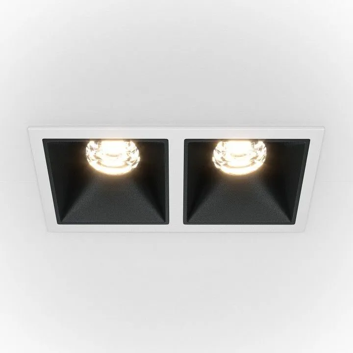 Встраиваемый светильник Maytoni Technical Альфа DL043-02-10W3K-D-SQ-WB