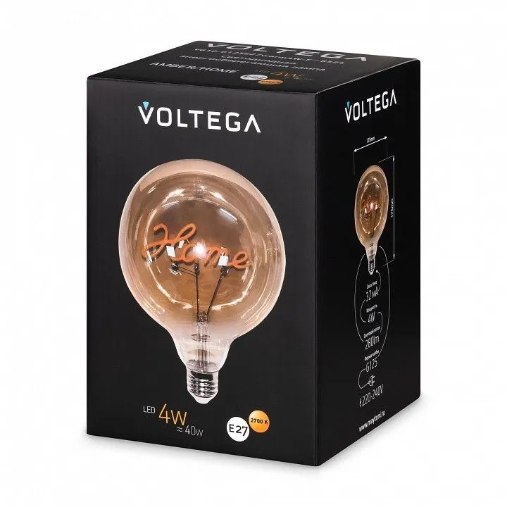 Лампа светодиодная Voltega  E27 4Вт 2700K 8524