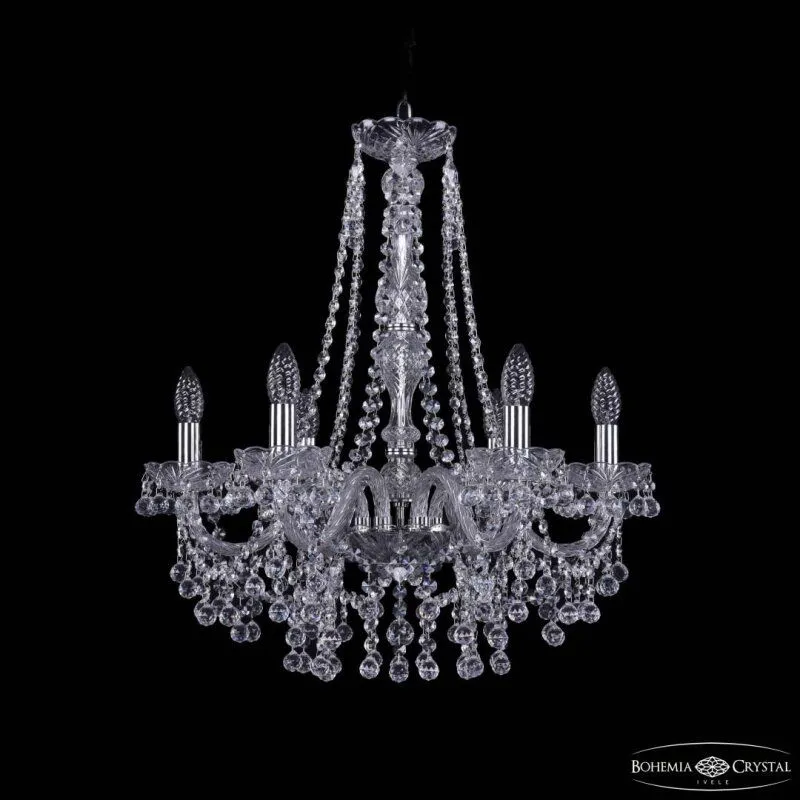 Подвесная люстра Bohemia Ivele Crystal 1409 1409/6/195/h-63 Ni