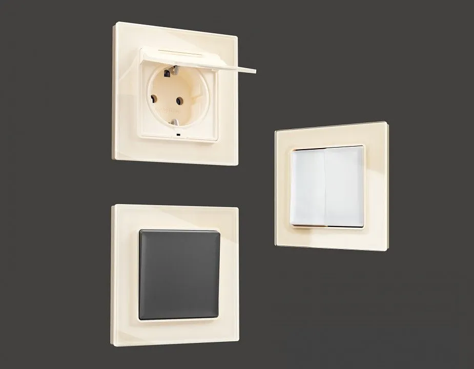 Рамка на 4 поста Ambrella Volt ALFA AF330304