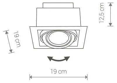 Встраиваемый светильник Nowodvorski Downlight 9573