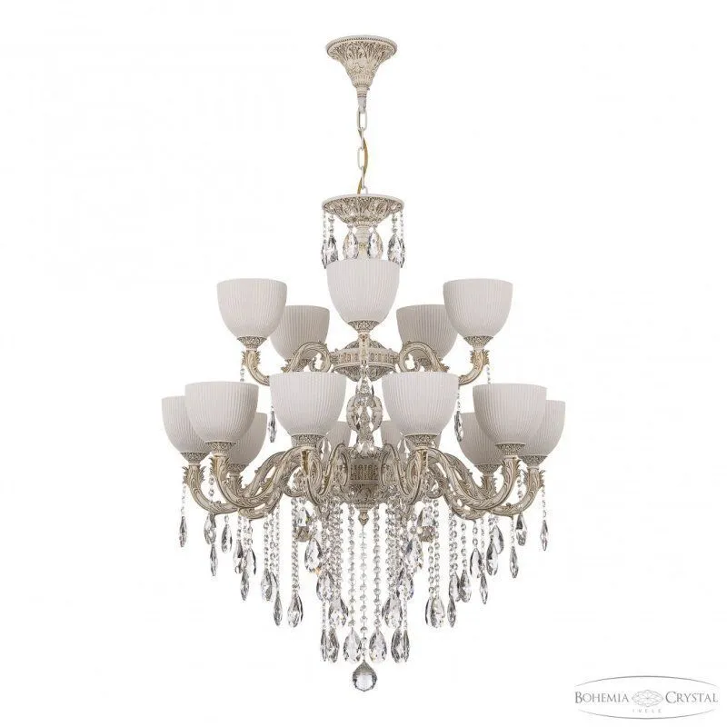 Подвесная люстра Bohemia Ivele Crystal AL7901 AL79101/10+5/250/2D B WMG P1 U Line