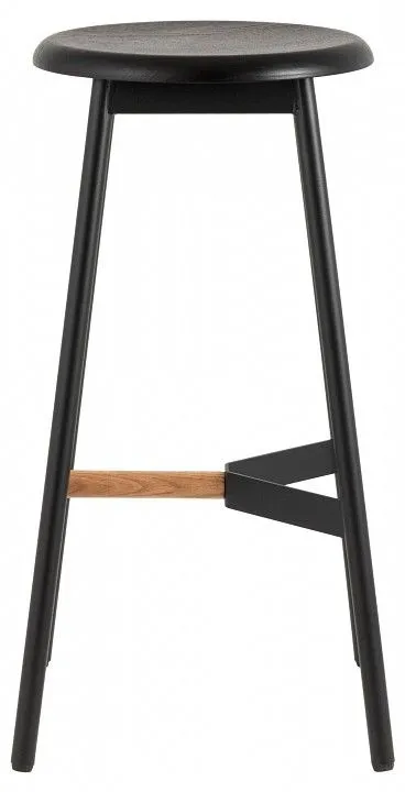 Стул барный Stool Group Knobb 9117H75 black, УТ000036008 Стул барный Stool Group Knobb 9117H75 black, УТ000036008