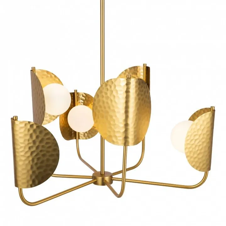 Люстра на штанге Maytoni Тропик MOD164PL-06BS