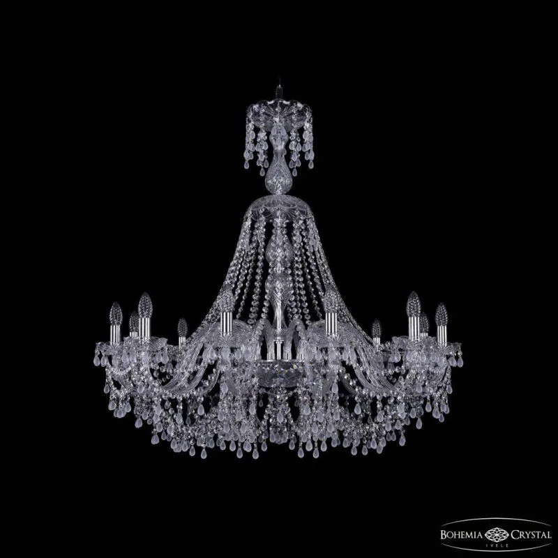 Подвесная люстра Bohemia Ivele Crystal 1410 1410/12/360/XL-97 Ni V0300