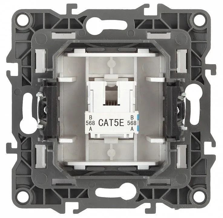 Розетка Ethernet RJ-45 без рамки Эра Эра 12 12-3107-12