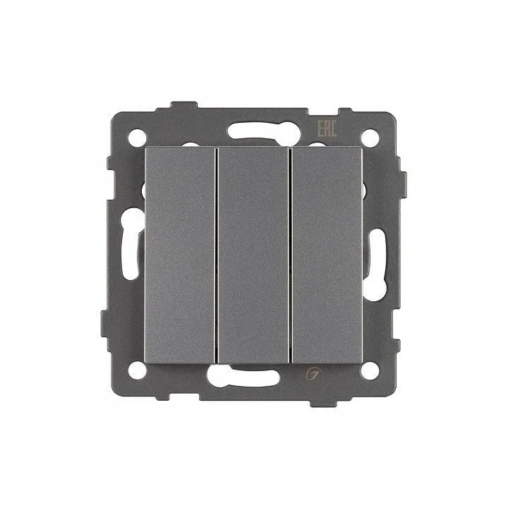 Выключатель трехклавишный без рамки Arlight SWT 049898