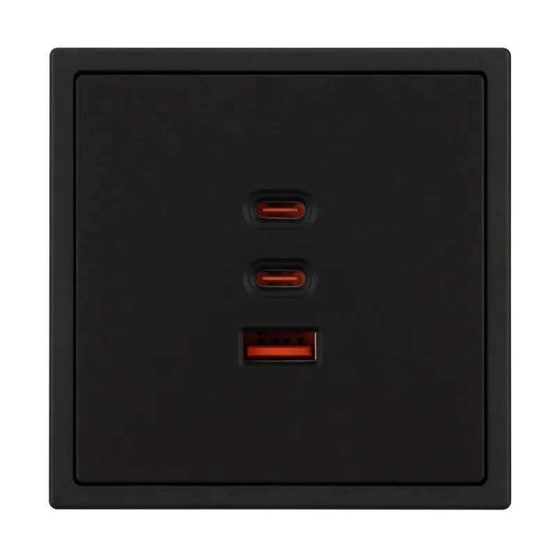 Механизм розетки 2хUSB type A и C Arlight NOBE 061834
