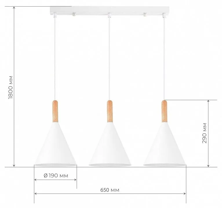 Подвесной светильник EVOLUCE Arket SLE1255-503-03