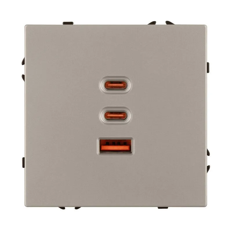 Розетка USB и type C без рамки Arlight NOBE 061835(1)