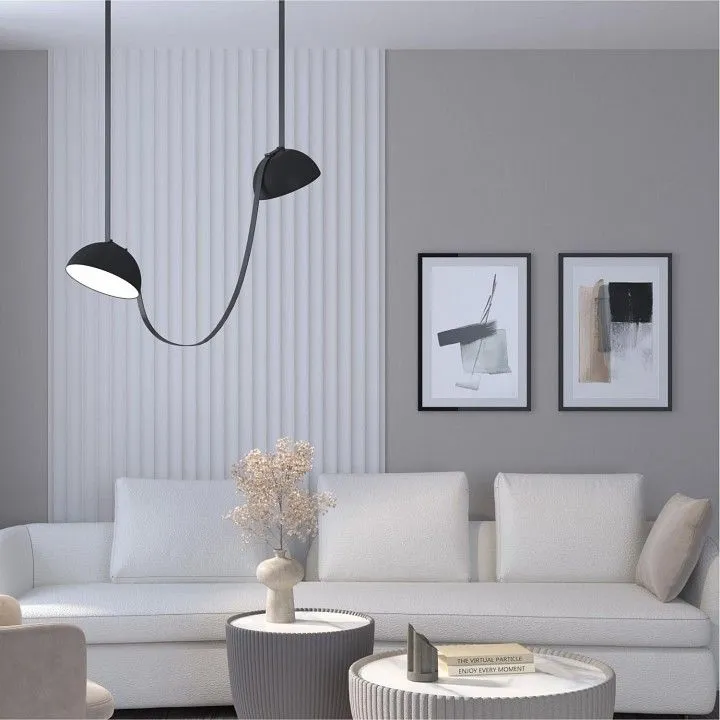 Накладной светильник Denkirs BELTY FLOW DK5561-BK Накладной светильник Denkirs BELTY FLOW DK5561-BK