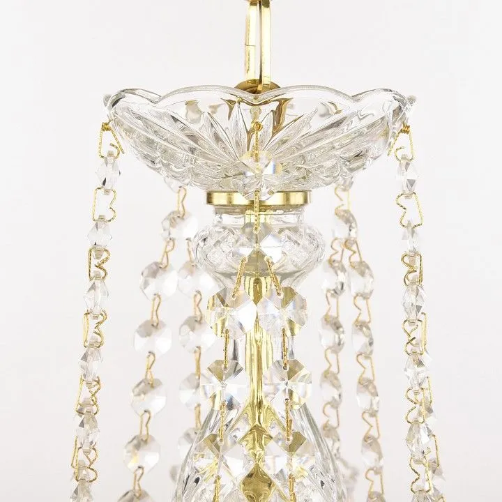 Подвесная люстра Bohemia Ivele Crystal 1402 1402/5/141/G