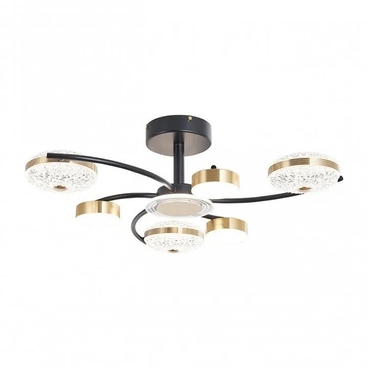 Люстра на штанге Arte Milano Ferrara-72069 279169/3+3 BK/GD