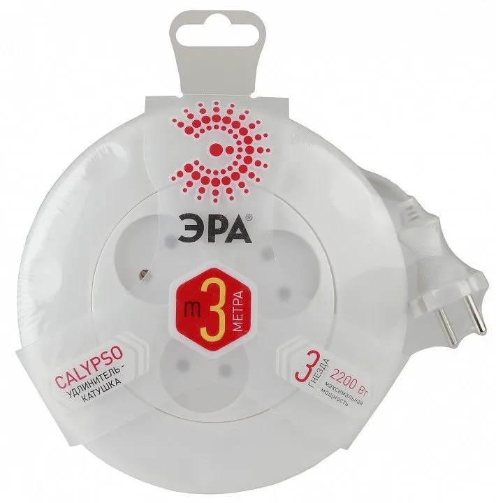 Удлинитель Эра  UR-3-3m-W