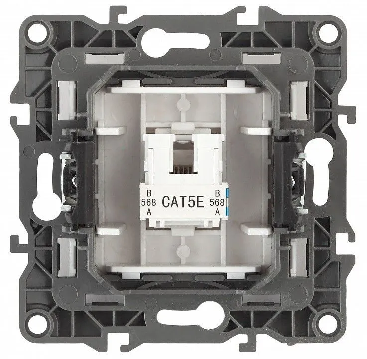 Розетка Ethernet RJ-45 без рамки Эра Эра 12 12-3107-04