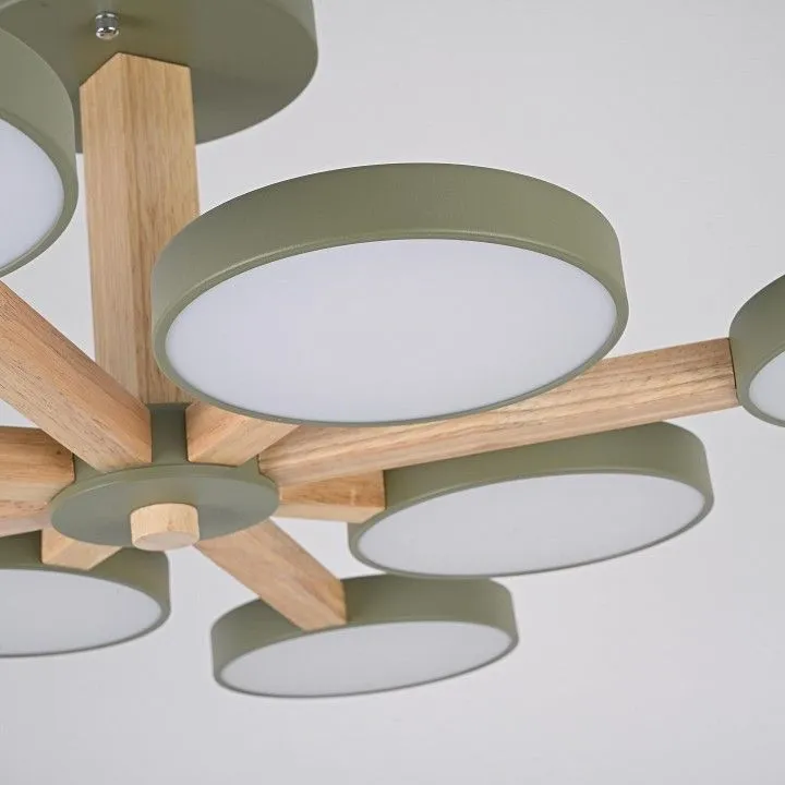 Люстра на штанге Imperiumloft TURNA Khaki TURNA-B01