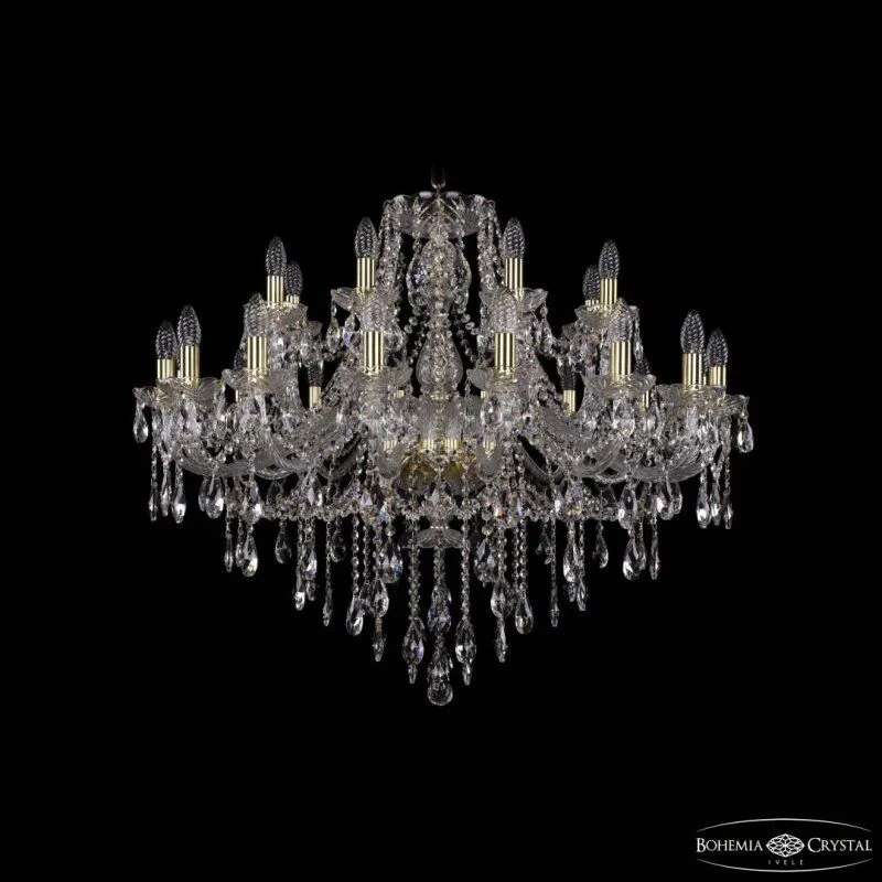 Подвесная люстра Bohemia Ivele Crystal 1415 1415/16+8/360 G