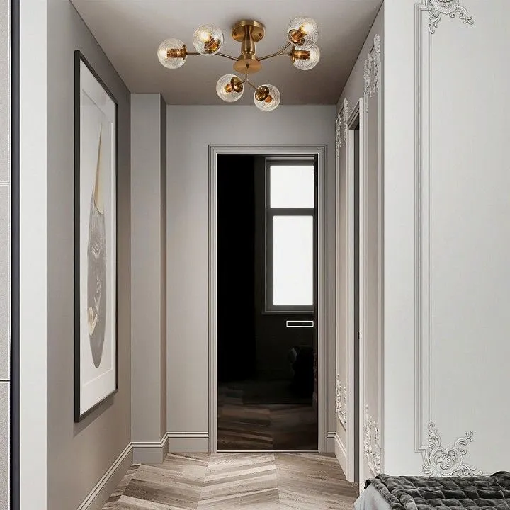 Люстра на штанге Arte Milano Neapolis-75908 275908/6 GD