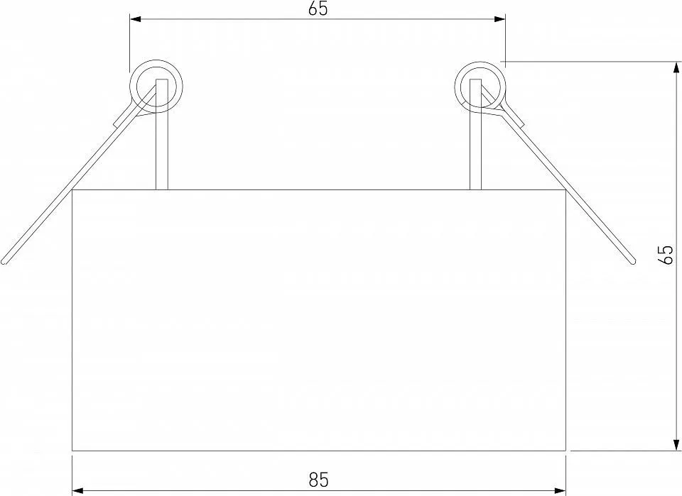 Встраиваемый светильник Elektrostandard Glam a065710