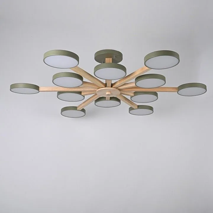 Люстра на штанге Imperiumloft TURNA Khaki TURNA-B01