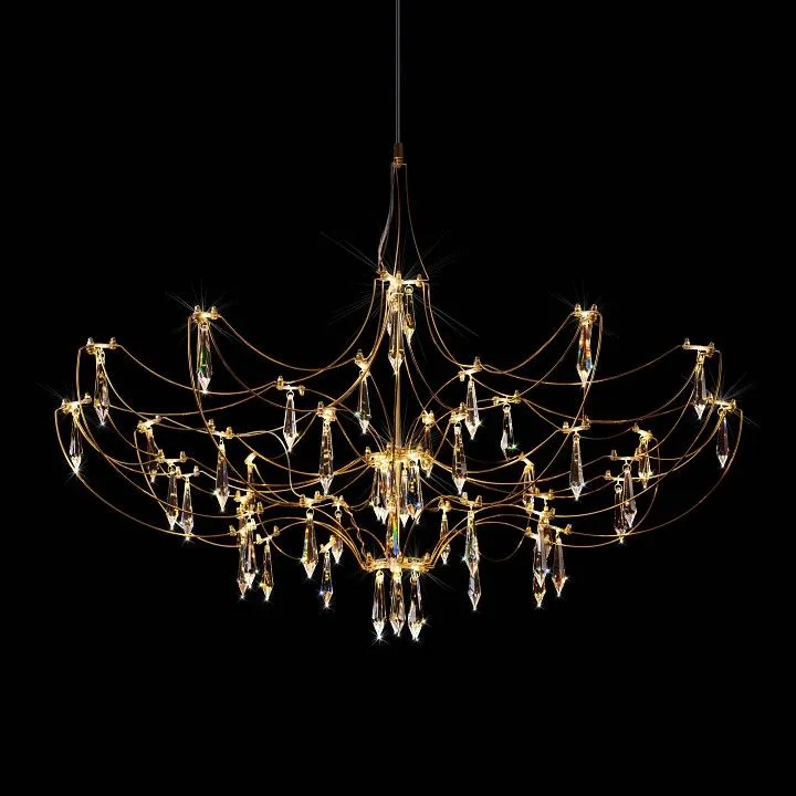 Подвесная люстра Loft it Mira 10589/900 Gold Asfour
