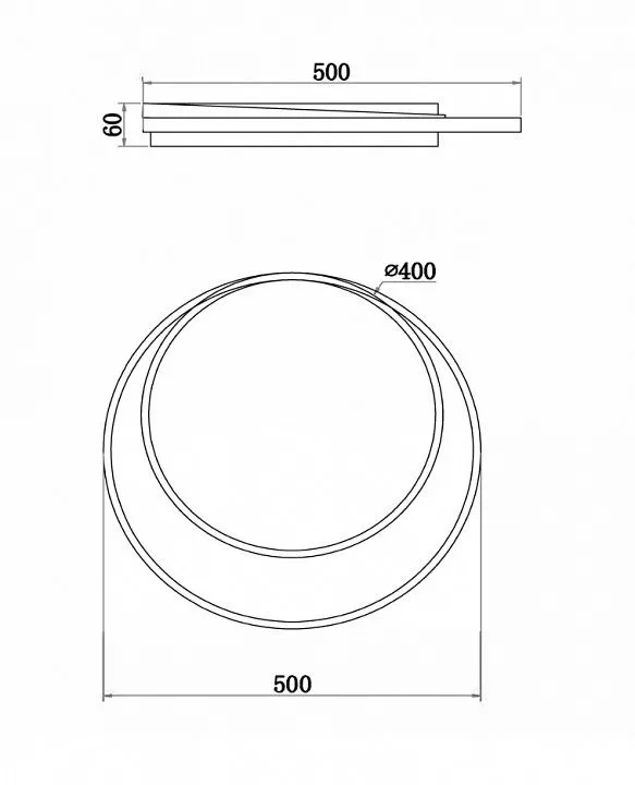 Накладной светильник Freya Лисоа FR10032CL-L98B