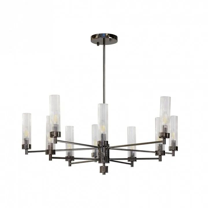 Люстра на штанге AM-Group INDIGO INDIGO SP10 PEARL BLACK