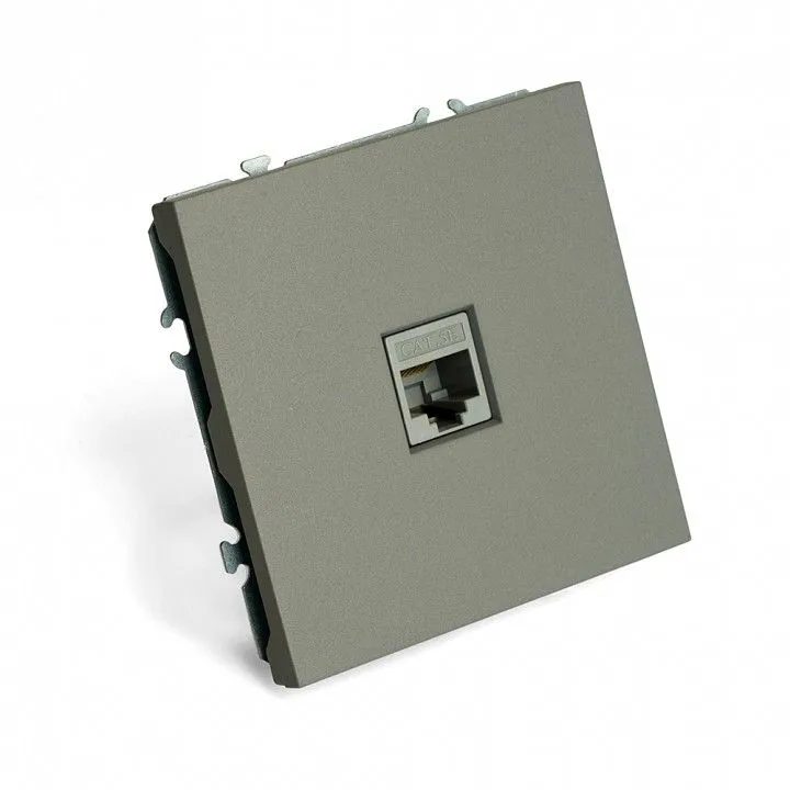 Розетка Ethernet RJ-45 без рамки Stekker Эмили 49951