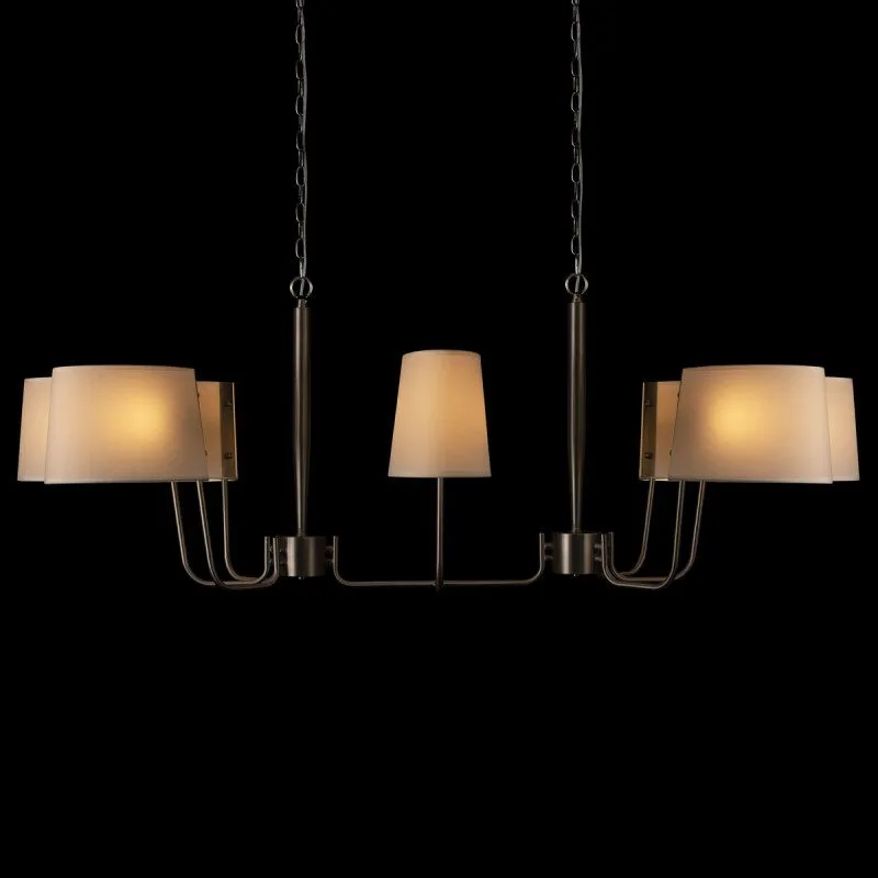 Подвесная люстра Loft it Hilton 10527/8 Nickel