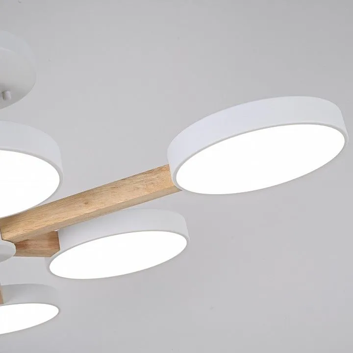 Люстра на штанге Imperiumloft TURNA White TURNA-B01