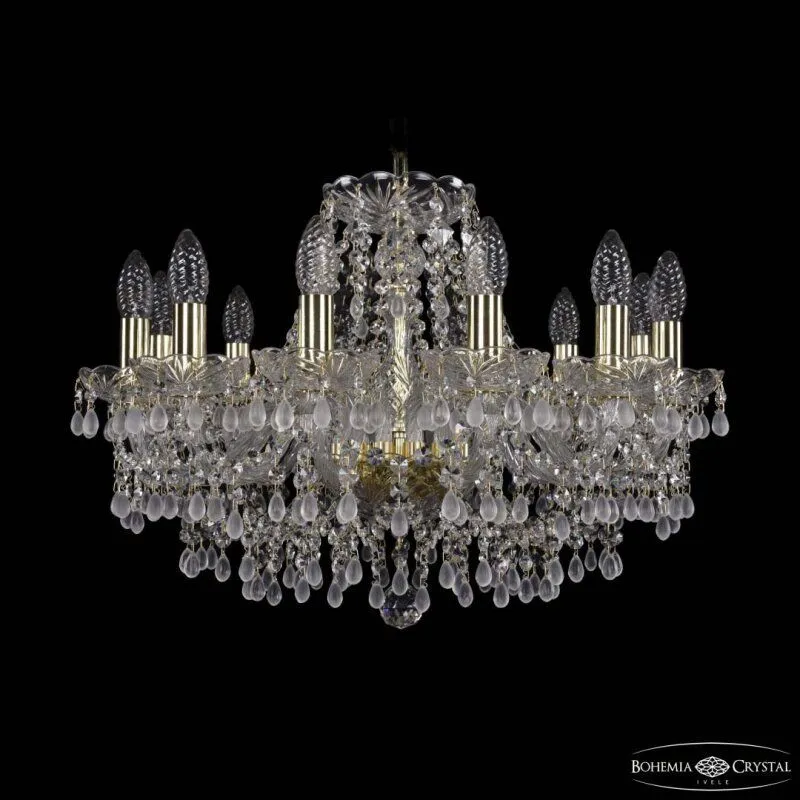 Подвесная люстра Bohemia Ivele Crystal 1410 1410/12/195 G V0300
