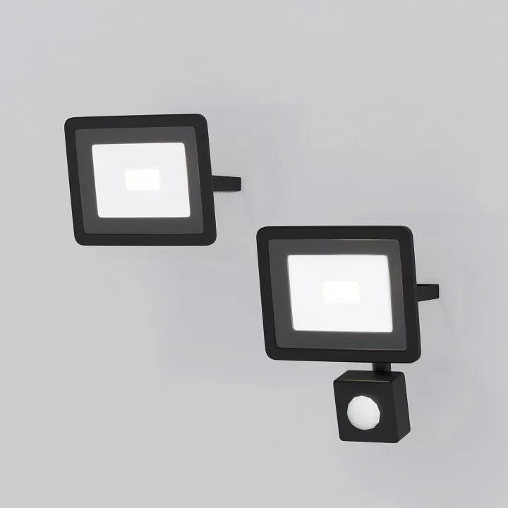 Настенно-потолочный прожектор Maytoni Outdoor Поток FL001-L10B4K