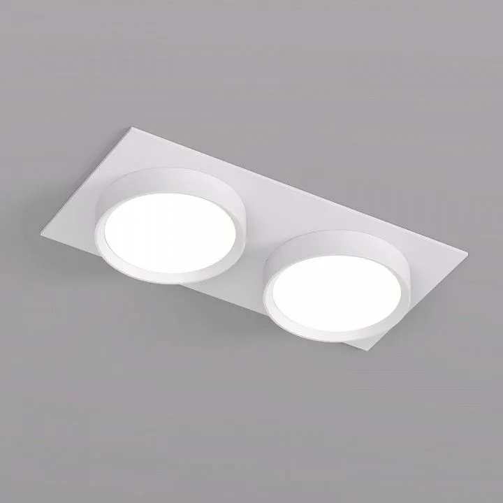 Встраиваемый светильник Denkirs FLAT DK2092-WH