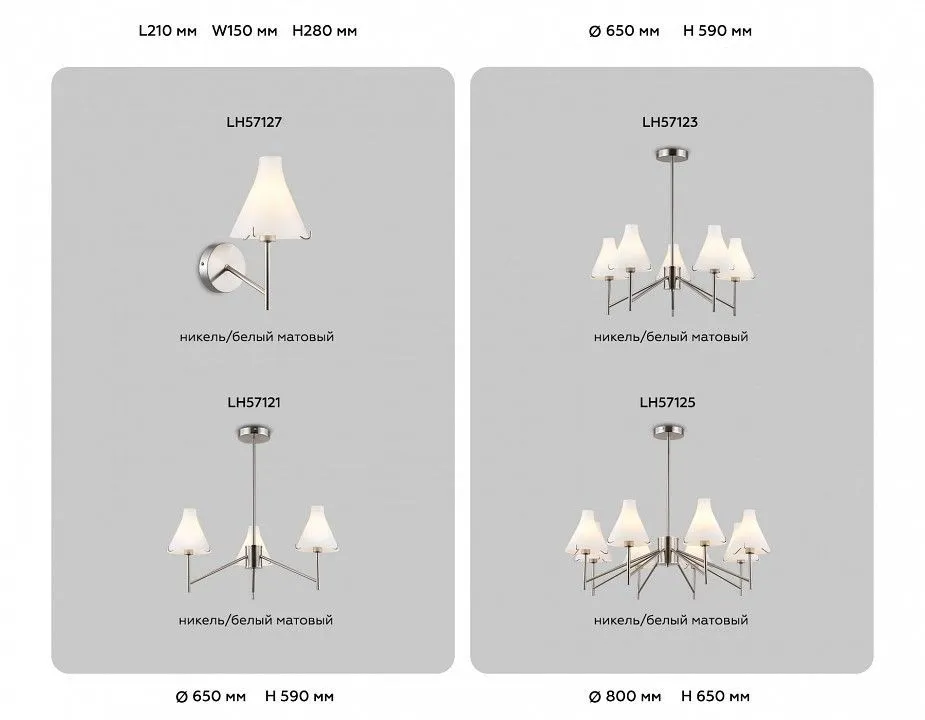 Бра Ambrella Light HIGH LIGHT LH57127