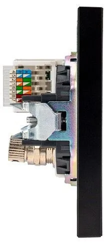 ТВ-розетка и розетка Ethernet RJ-45 без рамки Kranz STRONG KR-78-0722-5
