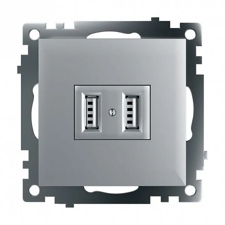 Розетка USB type A без рамки Stekker Катрин 39588