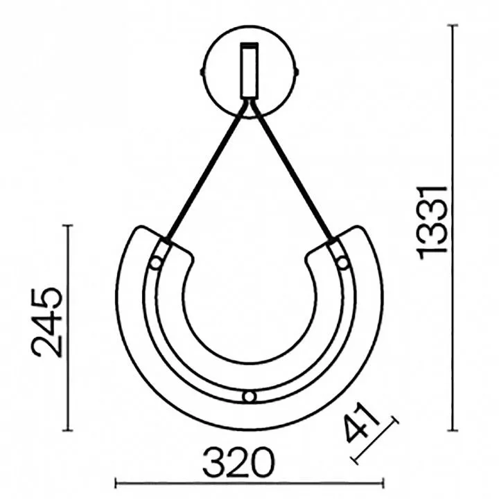 Бра Maytoni Майя P091WL-L18G3K1