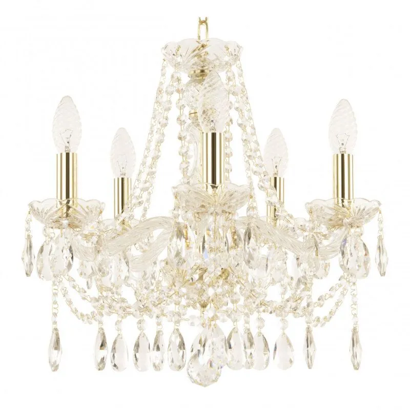 Подвесная люстра Bohemia Ivele Crystal 107 107/5/141 G