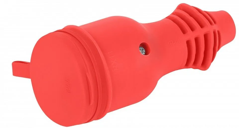 Розетка с заземлением Эра  RX11-R-IP44