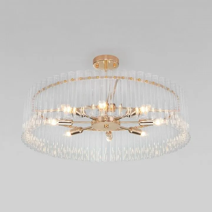 Люстра на штанге Bogate's Flamel 373/8 Smart золото