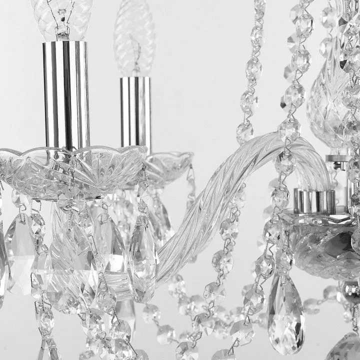 Подвесная люстра Bohemia Ivele Crystal 1402 1402/5/160/Ni