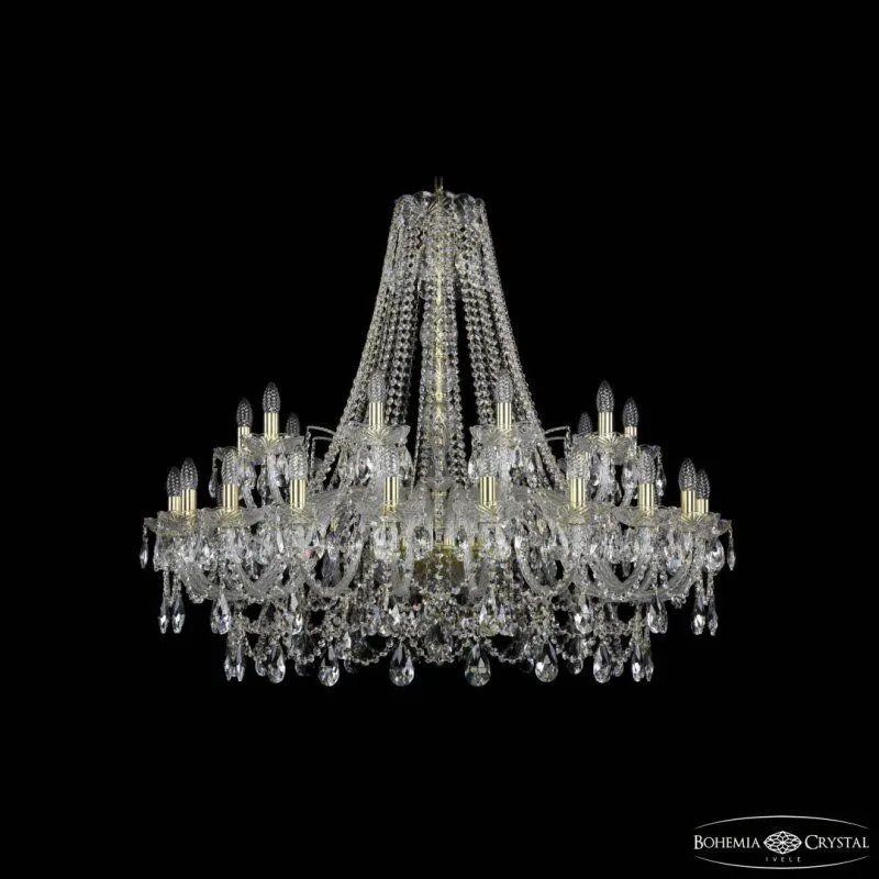 Подвесная люстра Bohemia Ivele Crystal 1411 1411/20+10/400 G